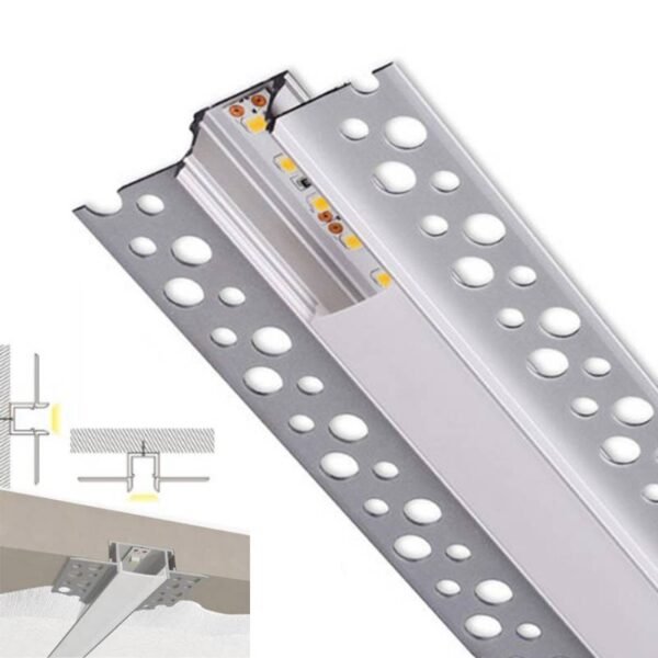 Perfil Gypsum para cinta LED