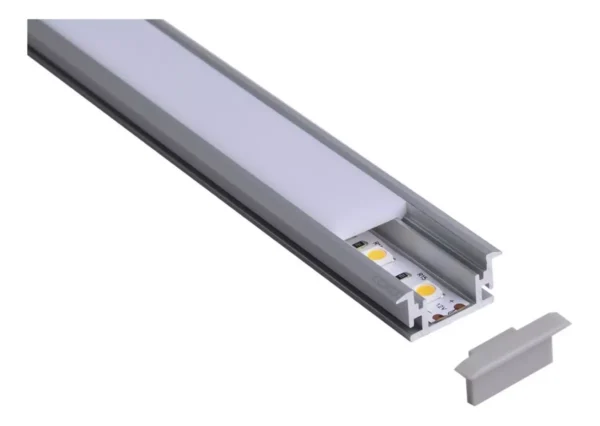Perfil de empotrar para cinta LED